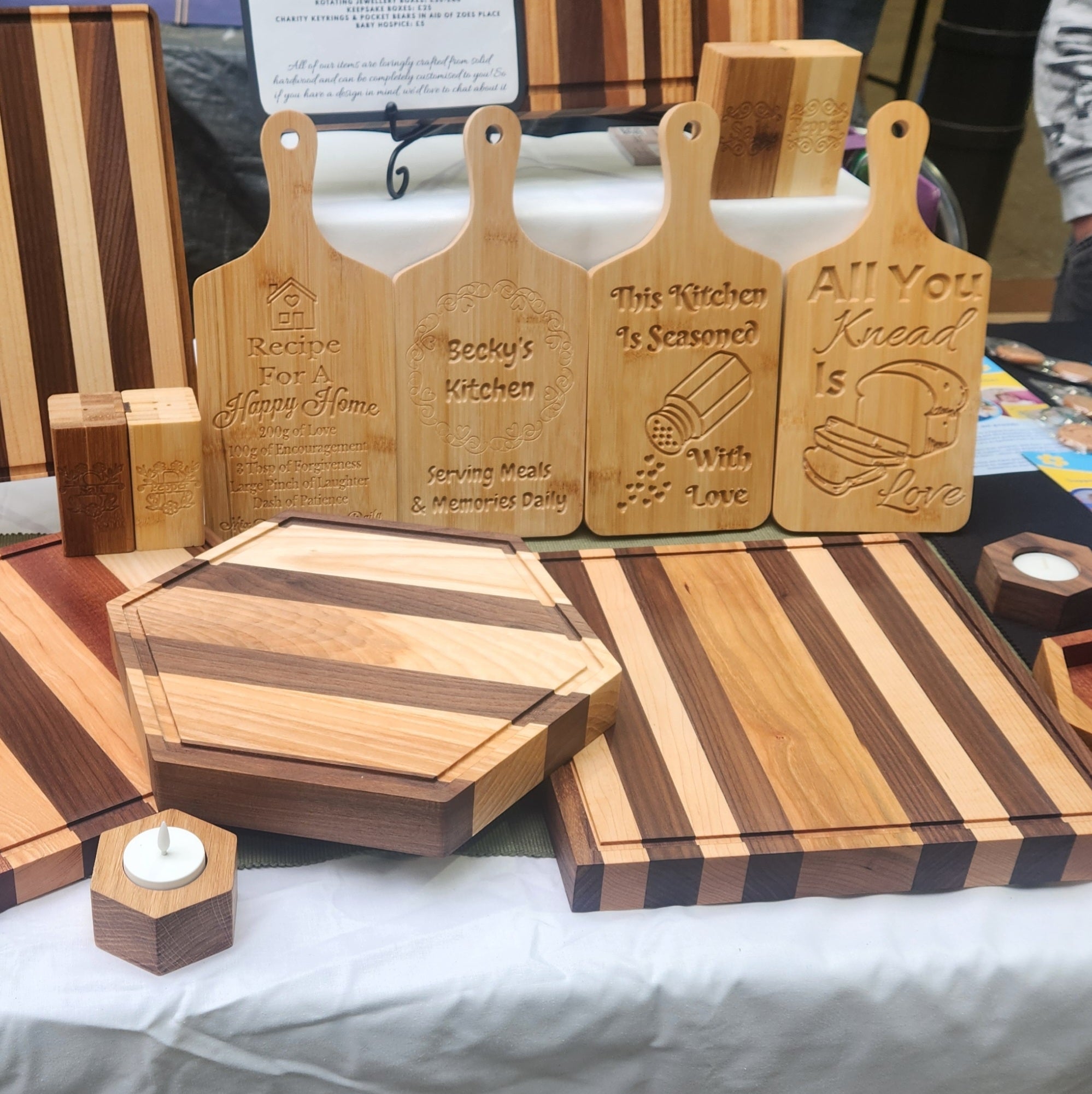Bamboo Chopping Board Signs
