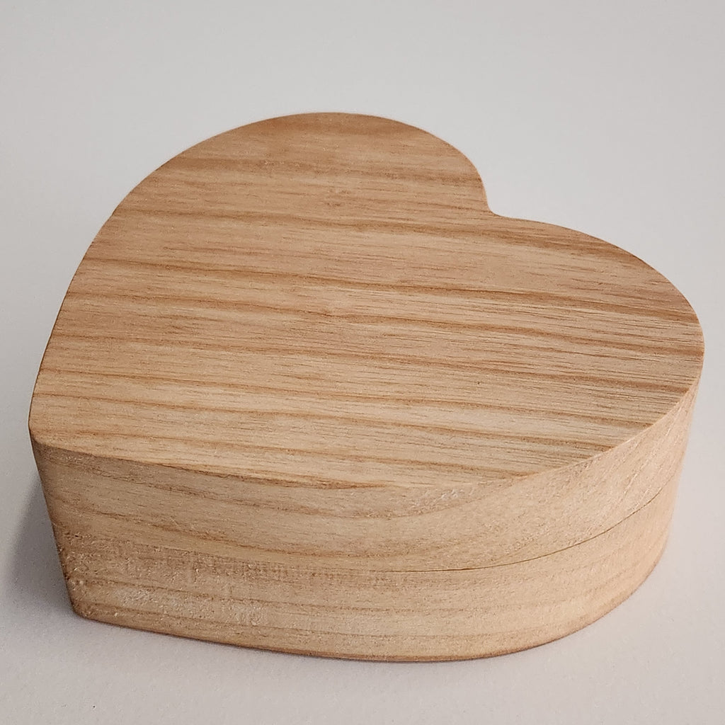 Engraved Heart Keepsake Box