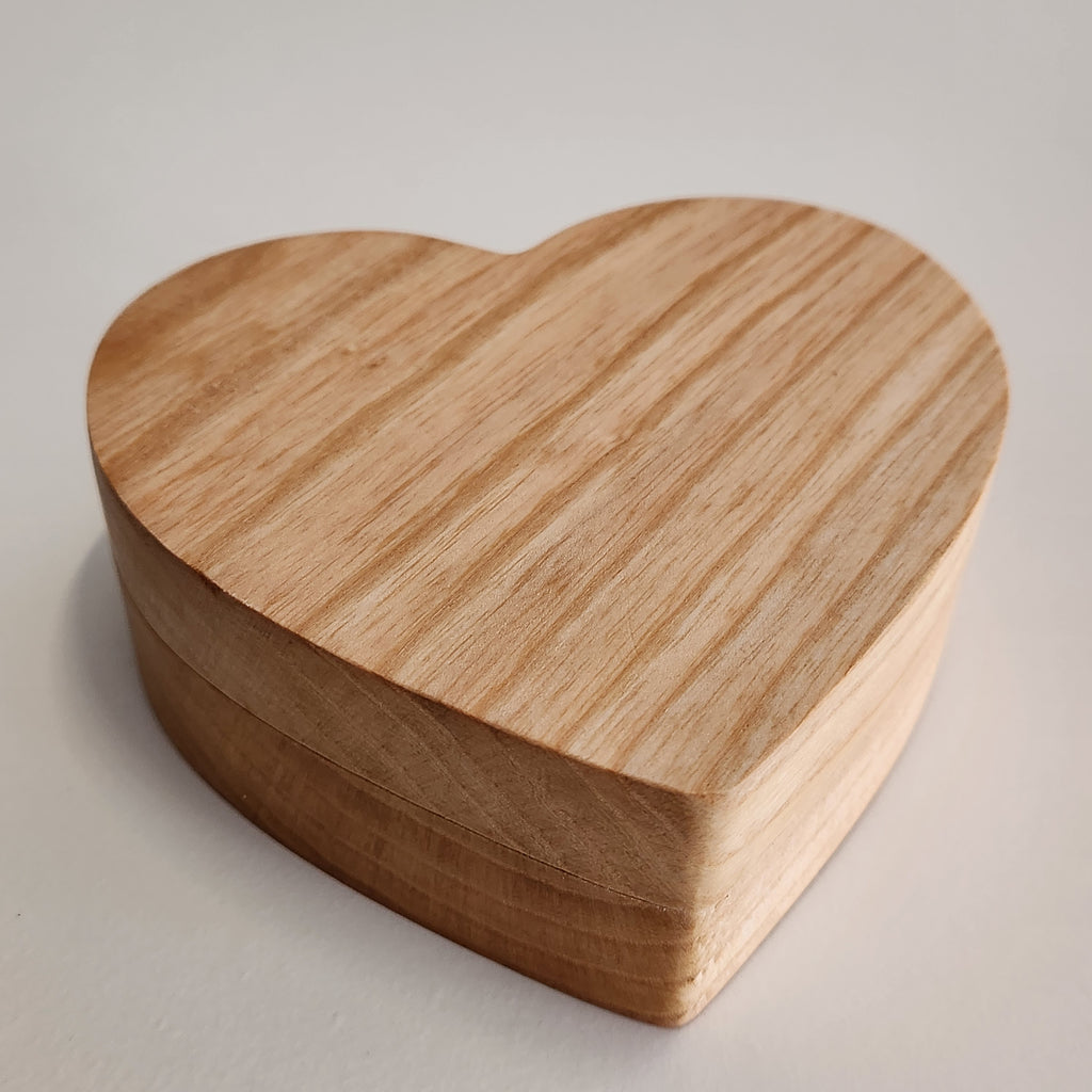 Engraved Heart Keepsake Box