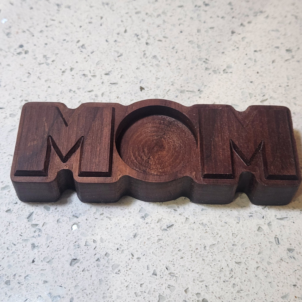 "Mom" Tealight Holder