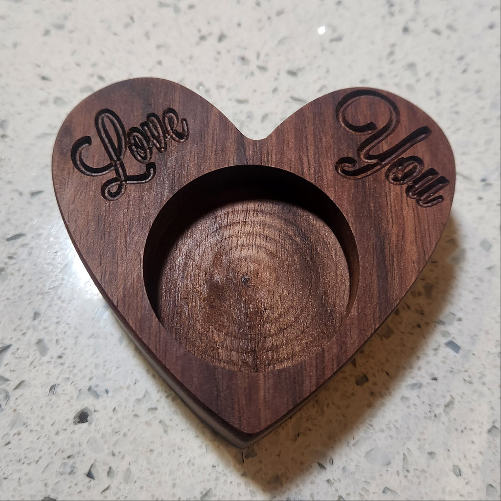 "Love You" Tealight Holder