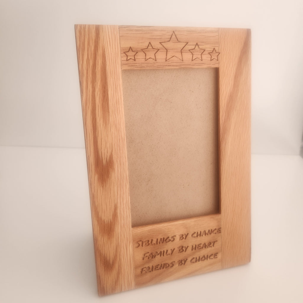 Sibling Oak Photo Frame