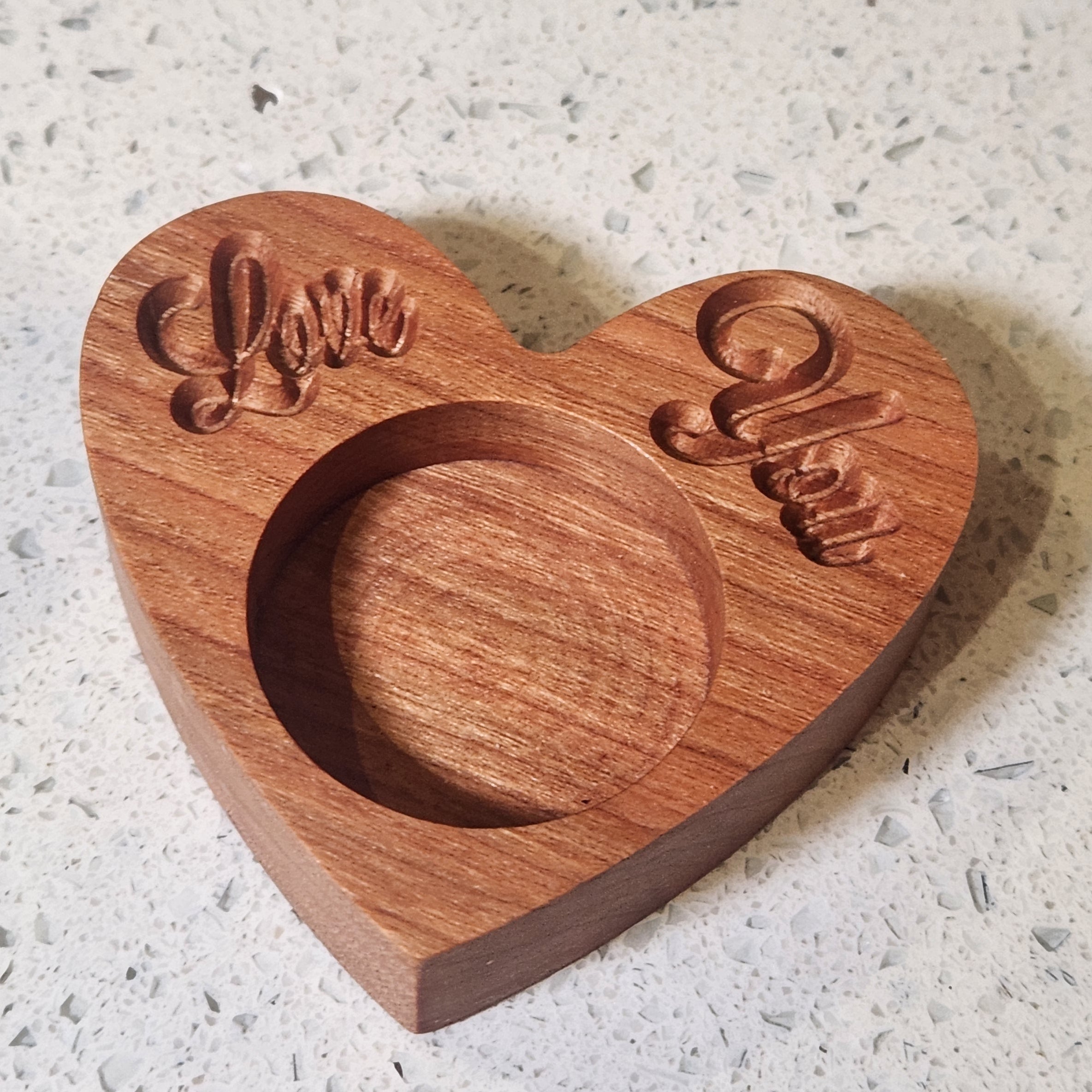 "Love You" Tealight Holder