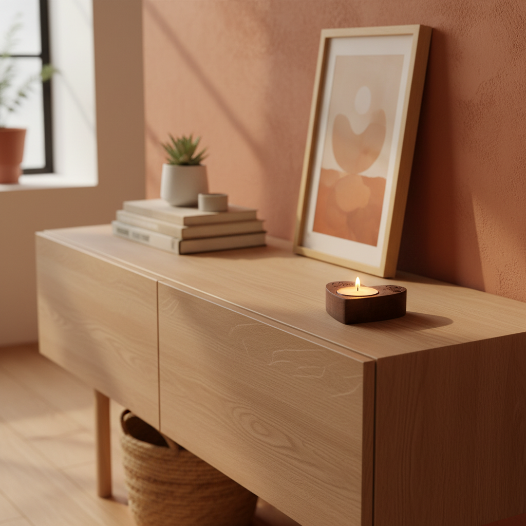 "Love You" Tealight Holder