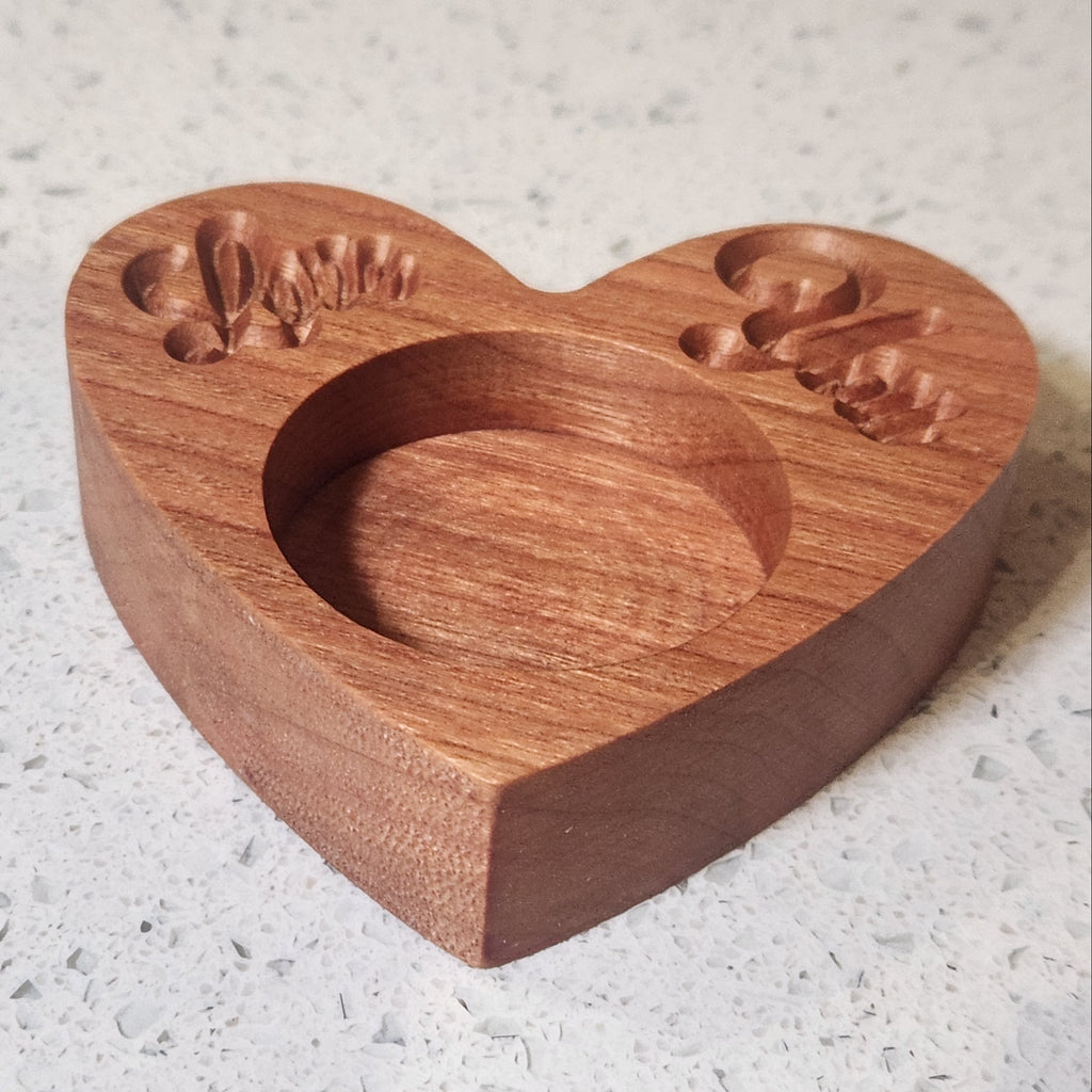 "Love You" Tealight Holder