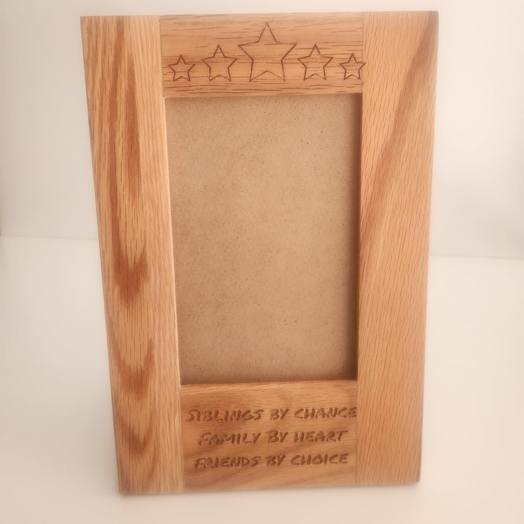 Sibling Oak Photo Frame