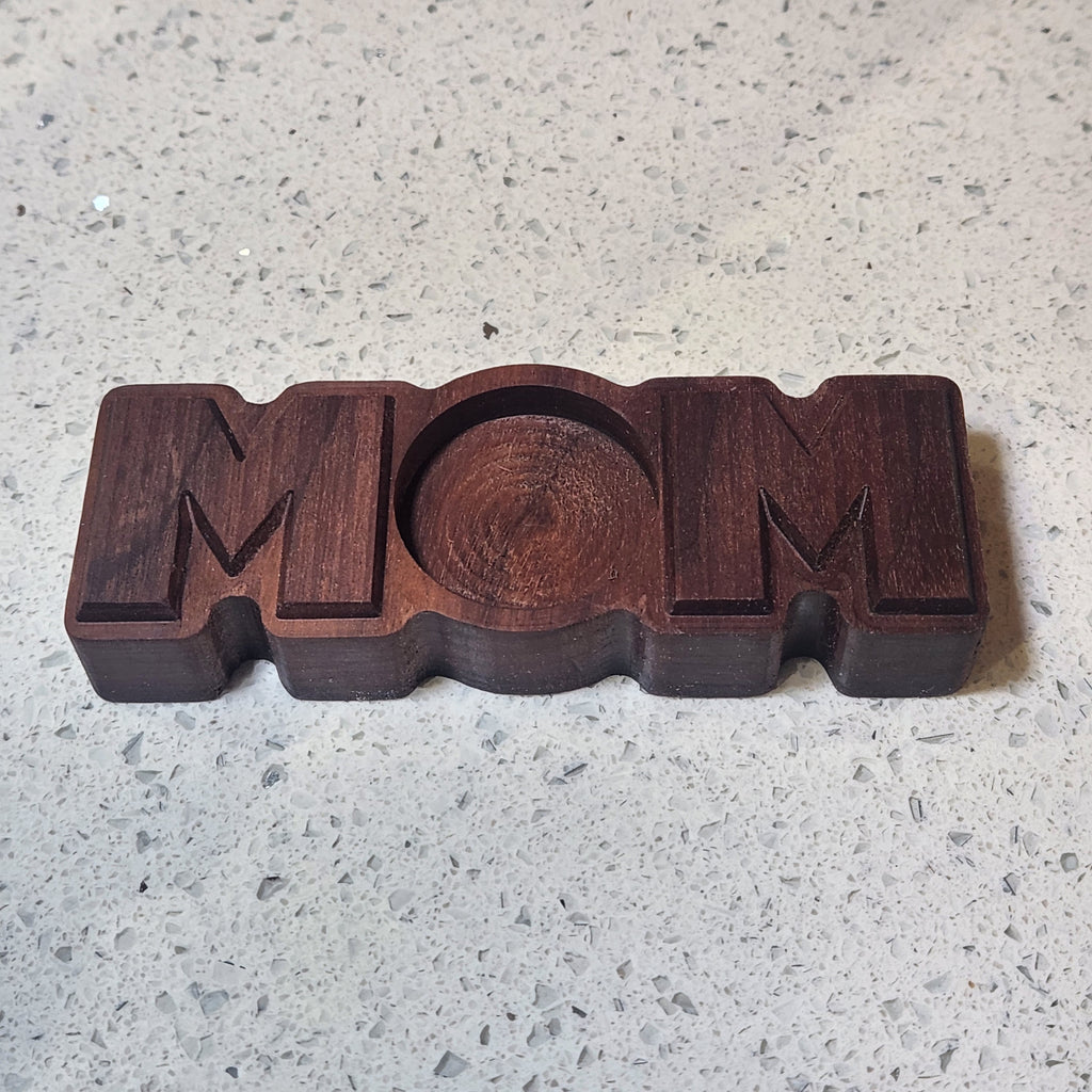 "Mom" Tealight Holder